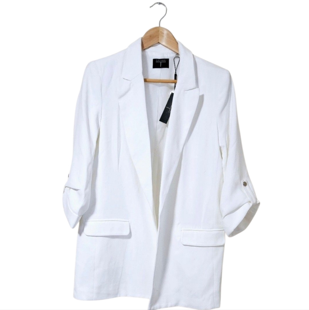 Tahari White Blazer